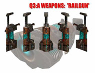 Quake railgun
