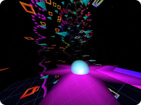 Relax and explore geometric worlds.