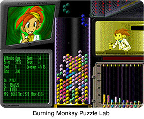 Burning Monkey Puzzle Lab