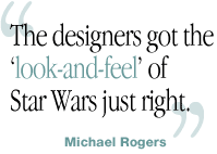 Star Wars look-and-feel.