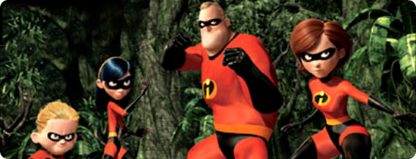 The Incredibles family.