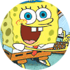 Spongebob grinning.