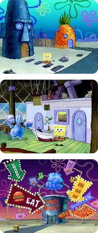 Spongebob's world.