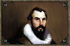 Portrait of bearded man.