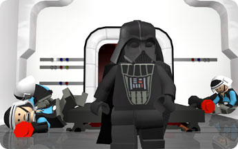 Vader boards the ship.