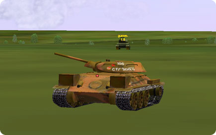 Brown tank.