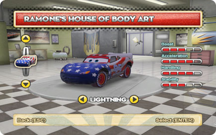 Cars The Game