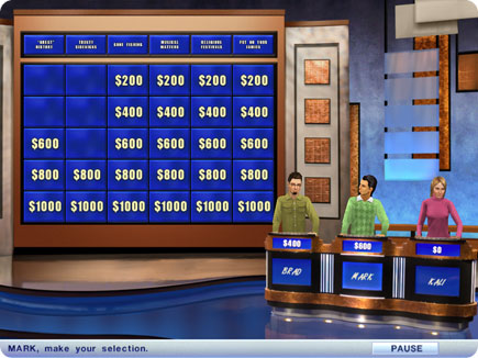 Jeopardy! stage.